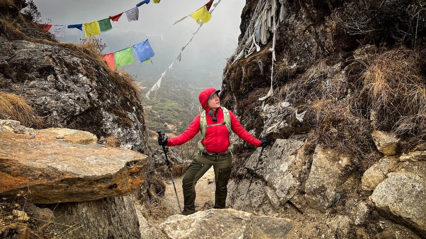 Druk path trek