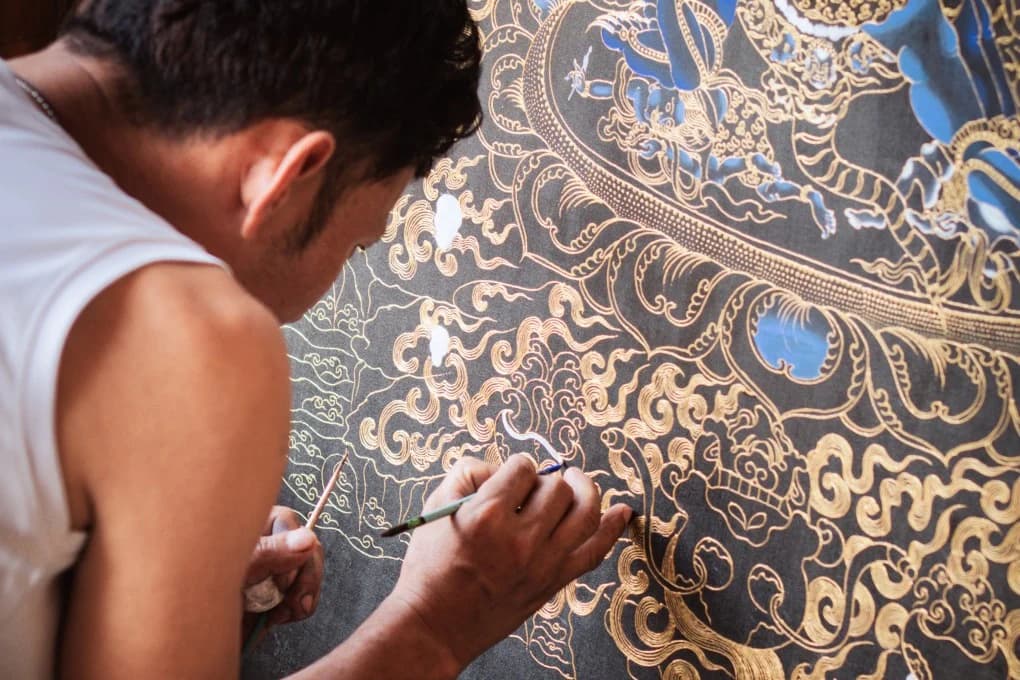 Thangka painting
