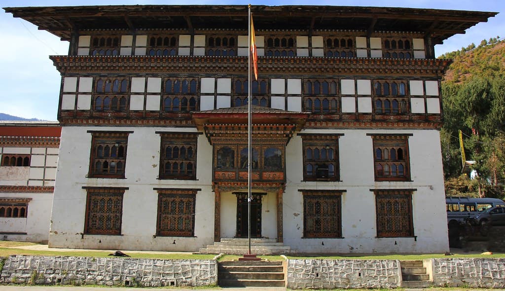The National Institute for Zorig Chusum — the school of the thirteen Bhutanese arts