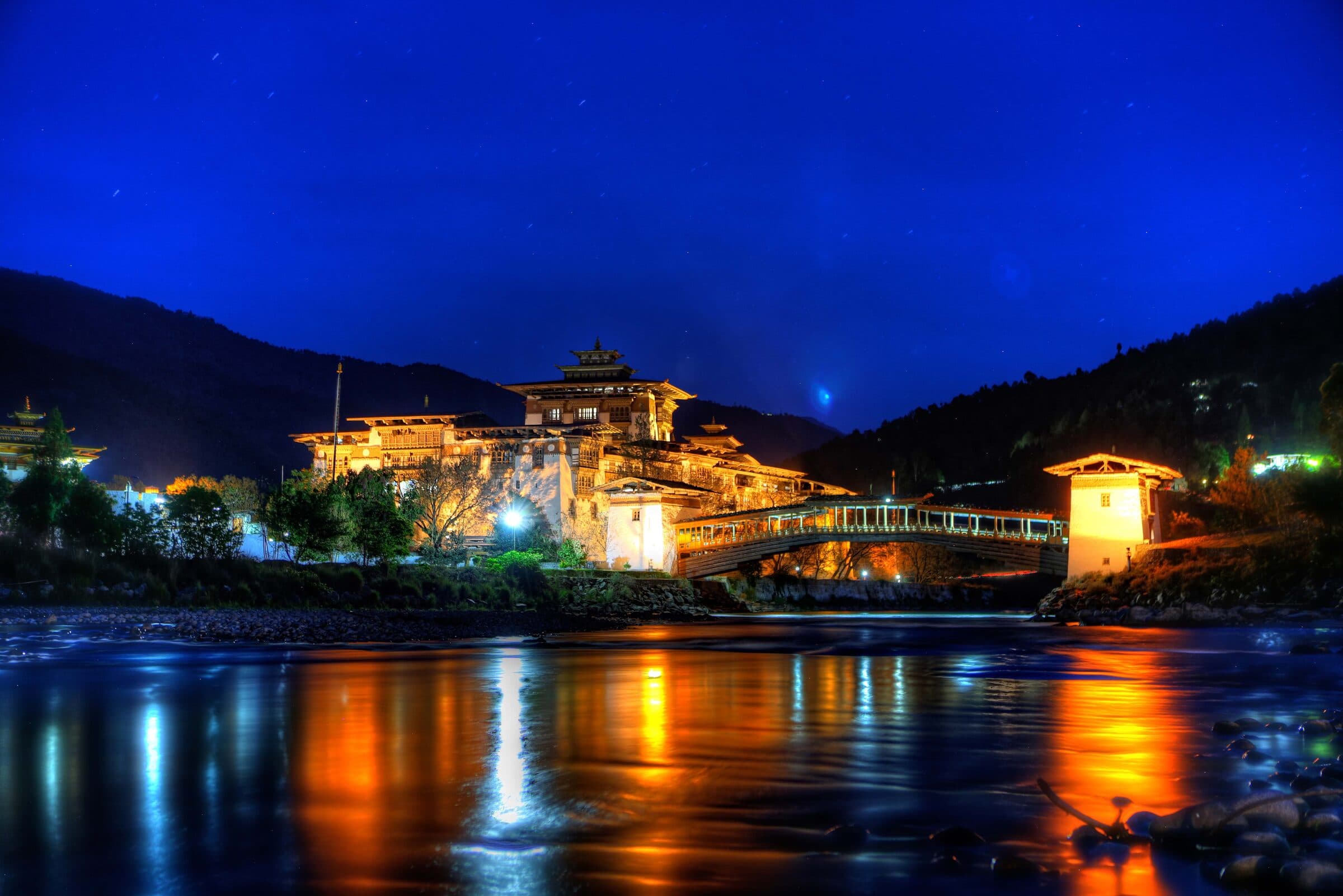 Mebar Tsho — the Burning Lake gorge in the Tang valley, the principal Pema Lingpa pilgrimage site