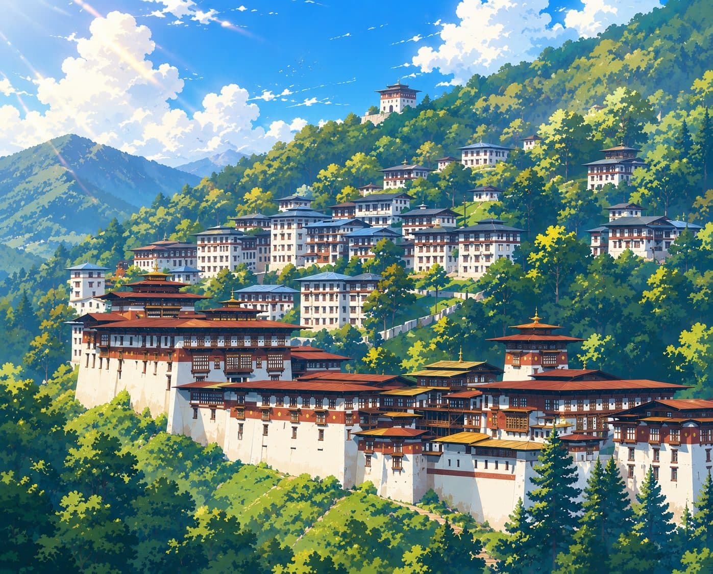 The Trongsa valley