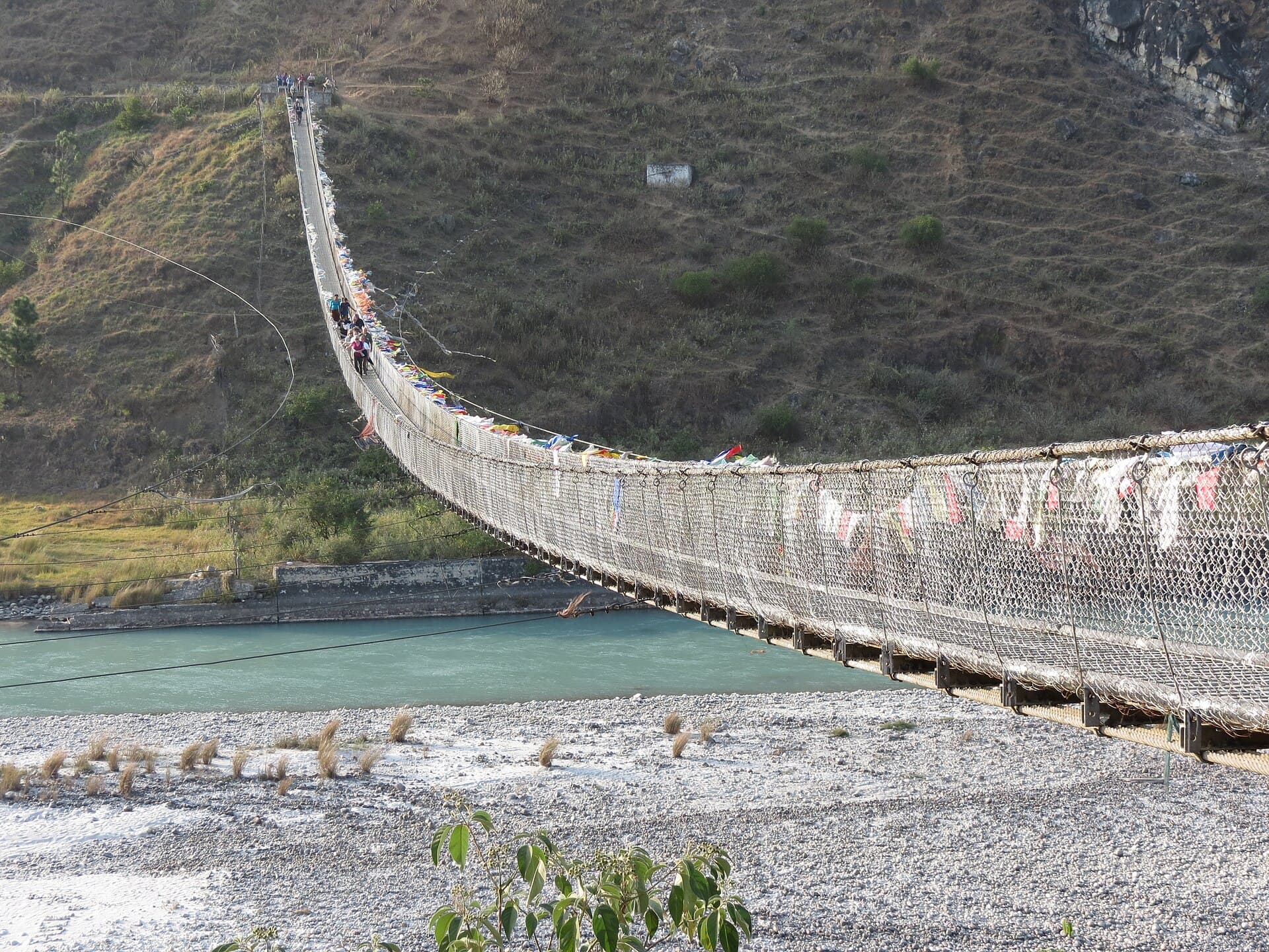 Suspension bridge punakha