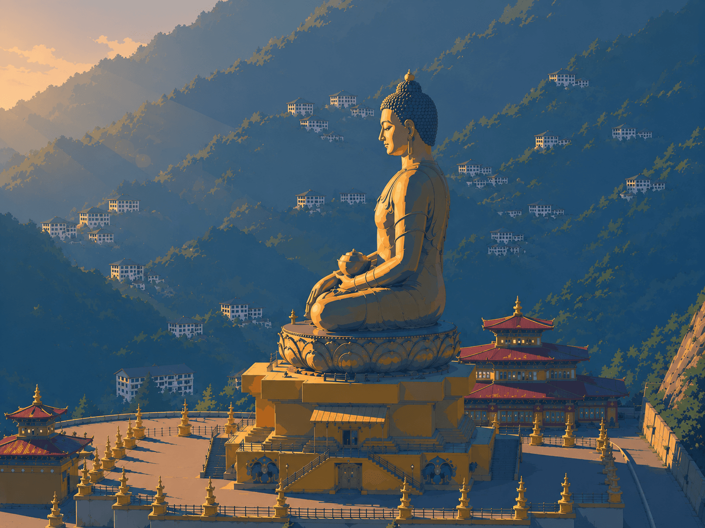 The Great Buddha Dordenma above Thimphu